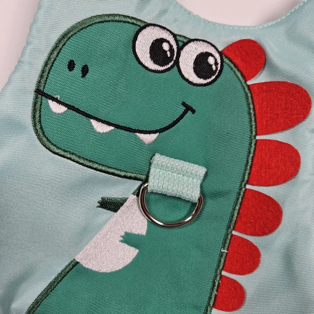 Dinosaur Safety Harness Toddler‎ Mint Green Adjustable Leash Walking Belt